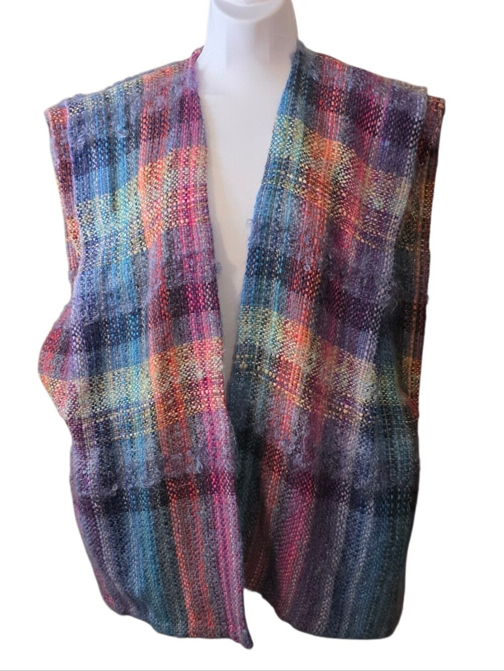 ELIZABETH JENKINS Taos Woven Drape Vest